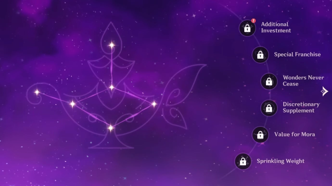 Genshin Impact Dori best build and Talent, Ascension materials